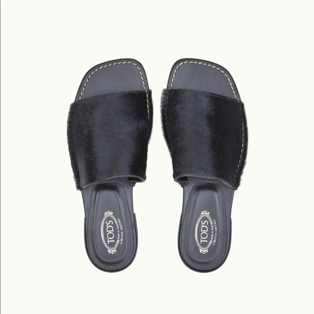 NWT Pony Hair Sandals